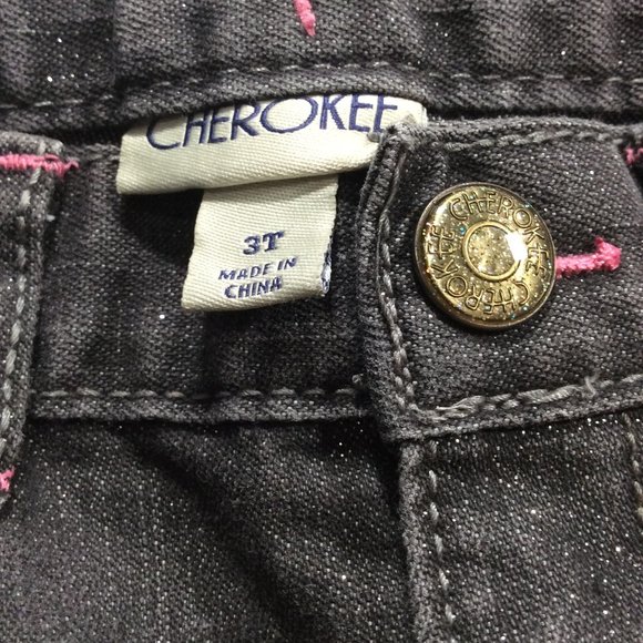 👣 5/$25 - Black Wash Sparkle Jeans - Picture 4 of 4